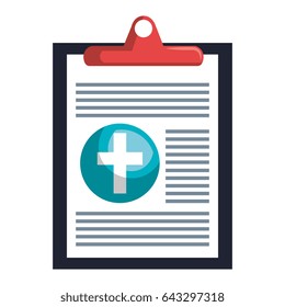 medical order isolated icon