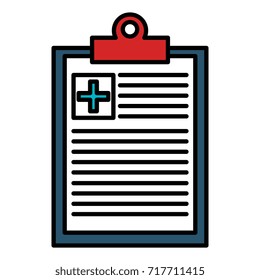 medical order isolated icon
