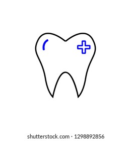 Medical orthodontic icon. Element of Medical icon for mobile concept and web apps. Detailed Medical orthodontic icon can be used for web and mobile