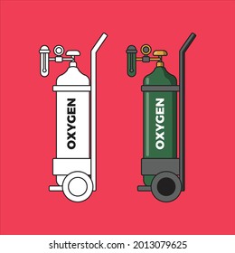 Medical Oxygen Tank Covid-19 Respiration