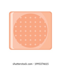 medical patch adhesive isolated icon