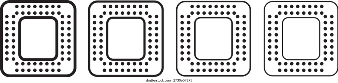 Icono de parche médico símbolo de Vector blanco y negro. Iconos de vendaje minimalista. Signo médico y quirúrgico de emergencia del Profesional. Los Elementos de atención médica de la interfaz de usuario de Web moderna..