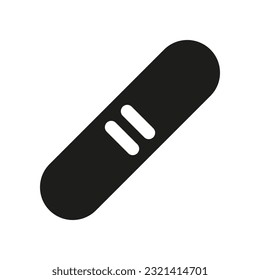Medical patch icon. Vector illustration. stock image.