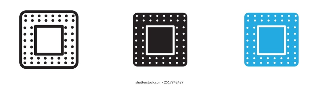 Medical patch icon vector set illustration