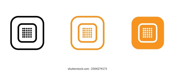 Medical patch icon web design in vector