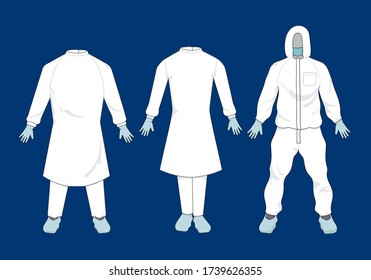 Medical personal protective suit equipment for frontliners