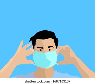 medical personnel use masks to prevent contracting outbreaks