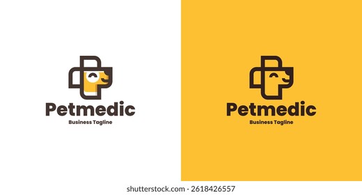 medical pet logo vector suitable for veterinary