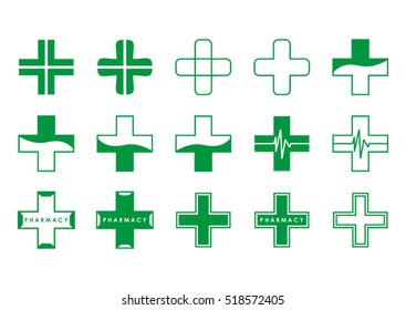 Medical pharmacy crosses