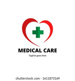 Medical Pharmacy Health care Clinic design template-vector illustration