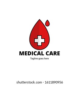 Medical Pharmacy Health care Clinic design template-vector illustration