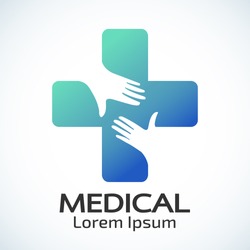 Modèle De Création De Logo De Pharmacie Médicale.- Illustration Vectorielle 