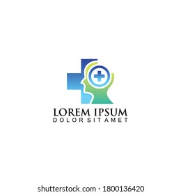 Medical pharmacy logo design template vector.
