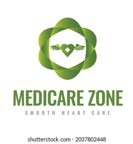 Vorlage für das Design von medizinischen Apotheken-Logo, Vektorgrafik. Medizinisches Cross-Logo. Logo-Design. Cross-Logo