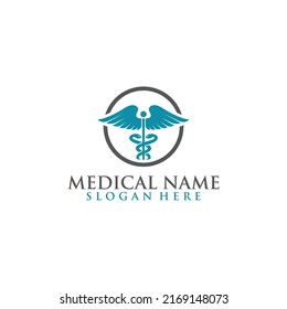 Medical Pharmacy Logo Design Template Vector Stock Vector (Royalty Free ...