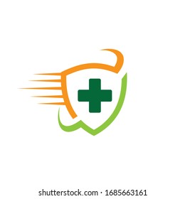 Medical Pharmacy Logo vector illustration-health icon Eps 10