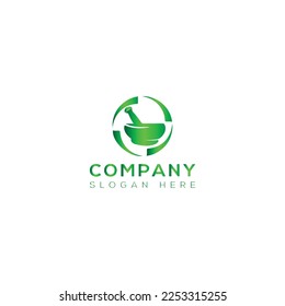 medical Pharmacy vector art logo design