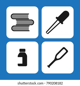 Medical pill icon. Web element. Premium quality graphic design. Signs symbols collection, simple icon for websites, web design, mobile app, info graphics on white background on white background