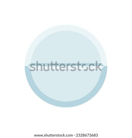 medical pill vector illustration in flat style design