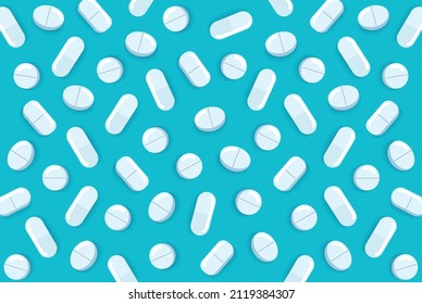 medical pills and capsules pharmacy vector illustration	
