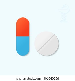 medical pills icon