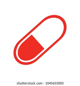 Medical Pills Icon, Medicine Icon, Health Tablet, Drug Symbol