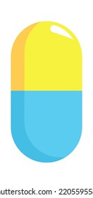Medical Pills icon. Vector illustration