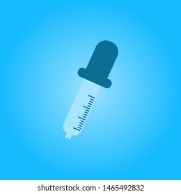 Medical pipette. Items for the patient