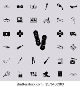 medical plaster icon. Medicine icons universal set for web and mobile