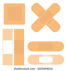 Medical plaster set