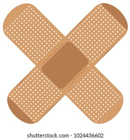 medical plaster vector illustration