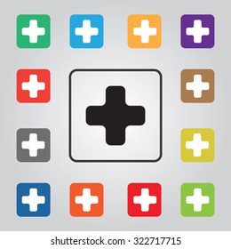 Medical plus icon