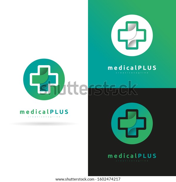 Medical Plus Vector Logo Template Gradient Stock Vector (Royalty Free ...