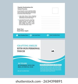 Medical Post Card Design .