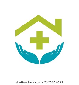 Logotipo de saúde médica de prática médica