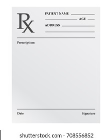 Medical Prescription Form