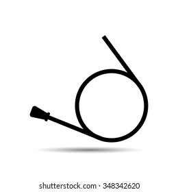 Medical probe. vector illustration