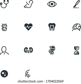 Medical profession icon. Medicine icon. Doctor icon.
