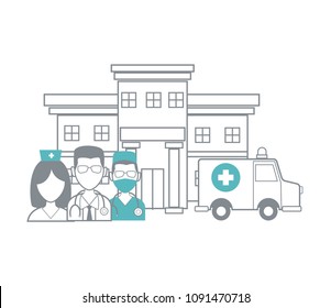 Medical professional concept
