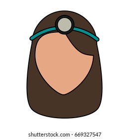 Medical professional face