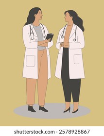 Medical Professionals Illustration vector design