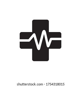 Medizinisches Pulssymbol, Herzschlagsymbol
