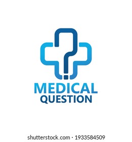 Medical Question Logo Template Design