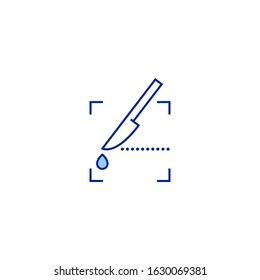 medical record creative icon. From Medicine icons collection. Isolated medical record sign on white background