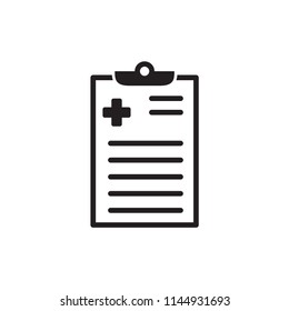 Medical record icon 