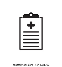 Medical record icon 