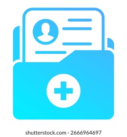 Elemento De Ícone De Registro Médico Para Design