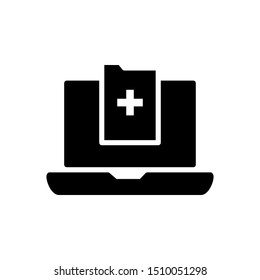 Medical Record icon vector design