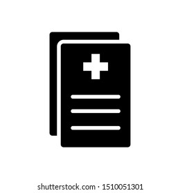 Medical Record icon vector design