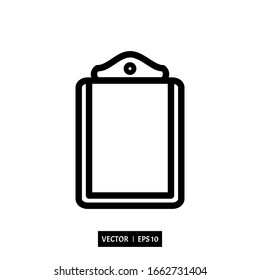 medical record icon vector illustration simple design